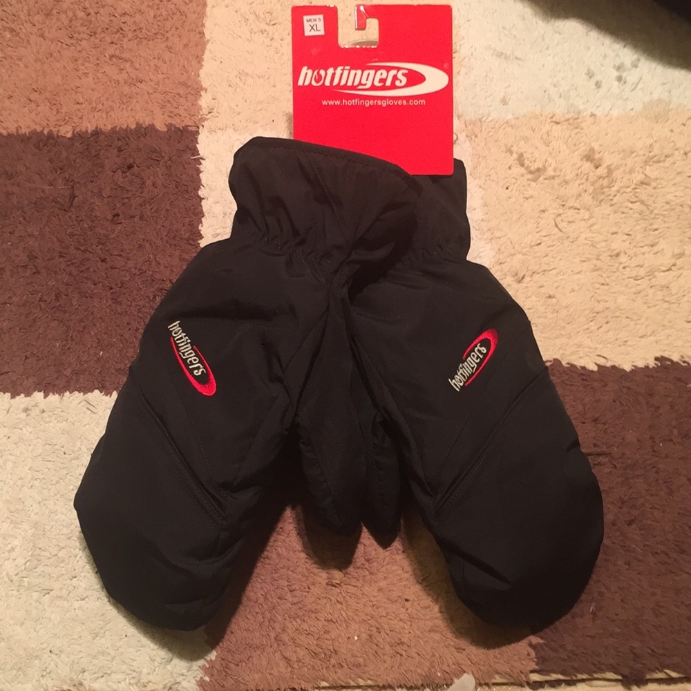 Hotfingers Black Mittens